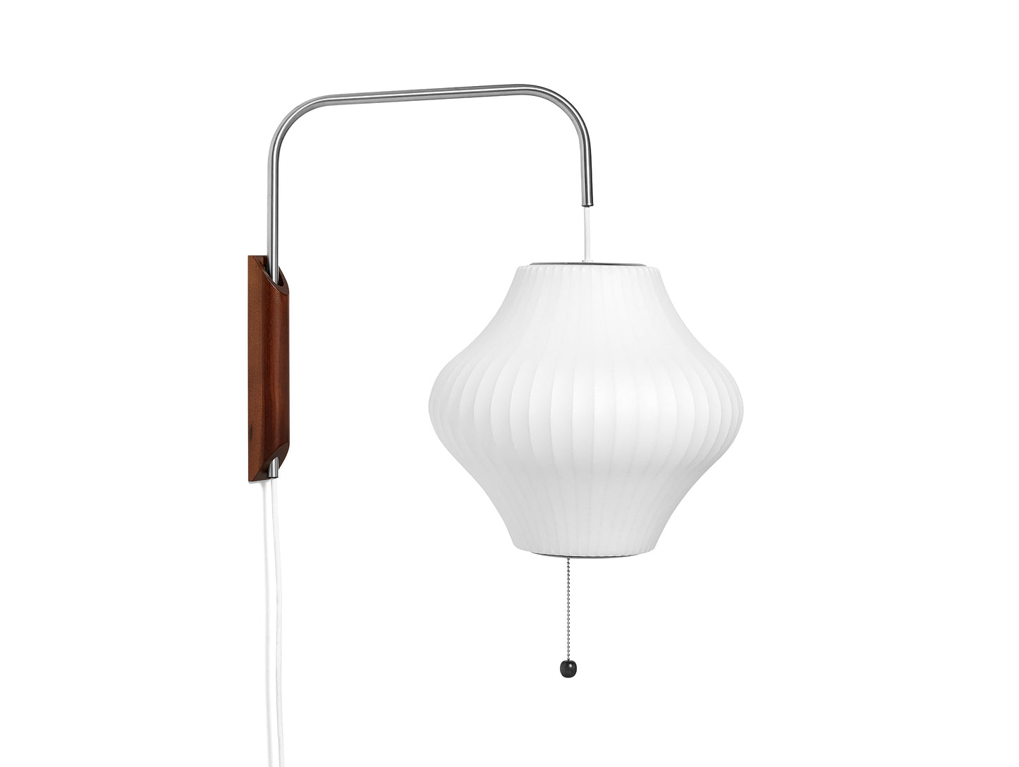 George Nelson Pear Bubble Wall Sconce by HAY