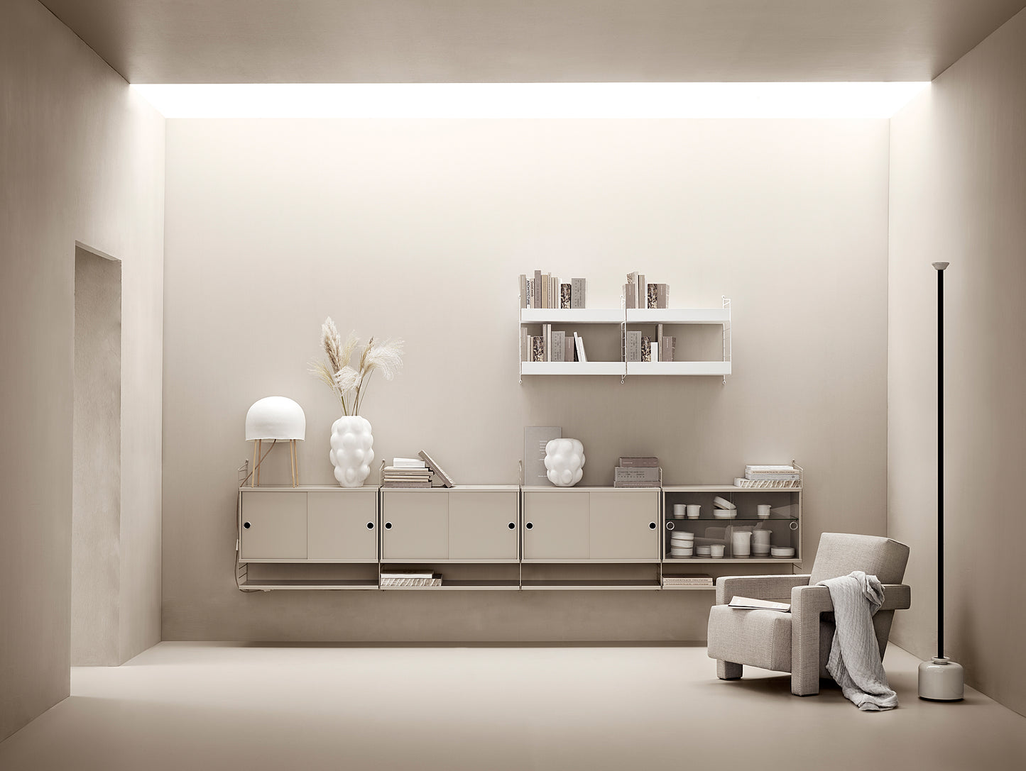 String Metal Shelves