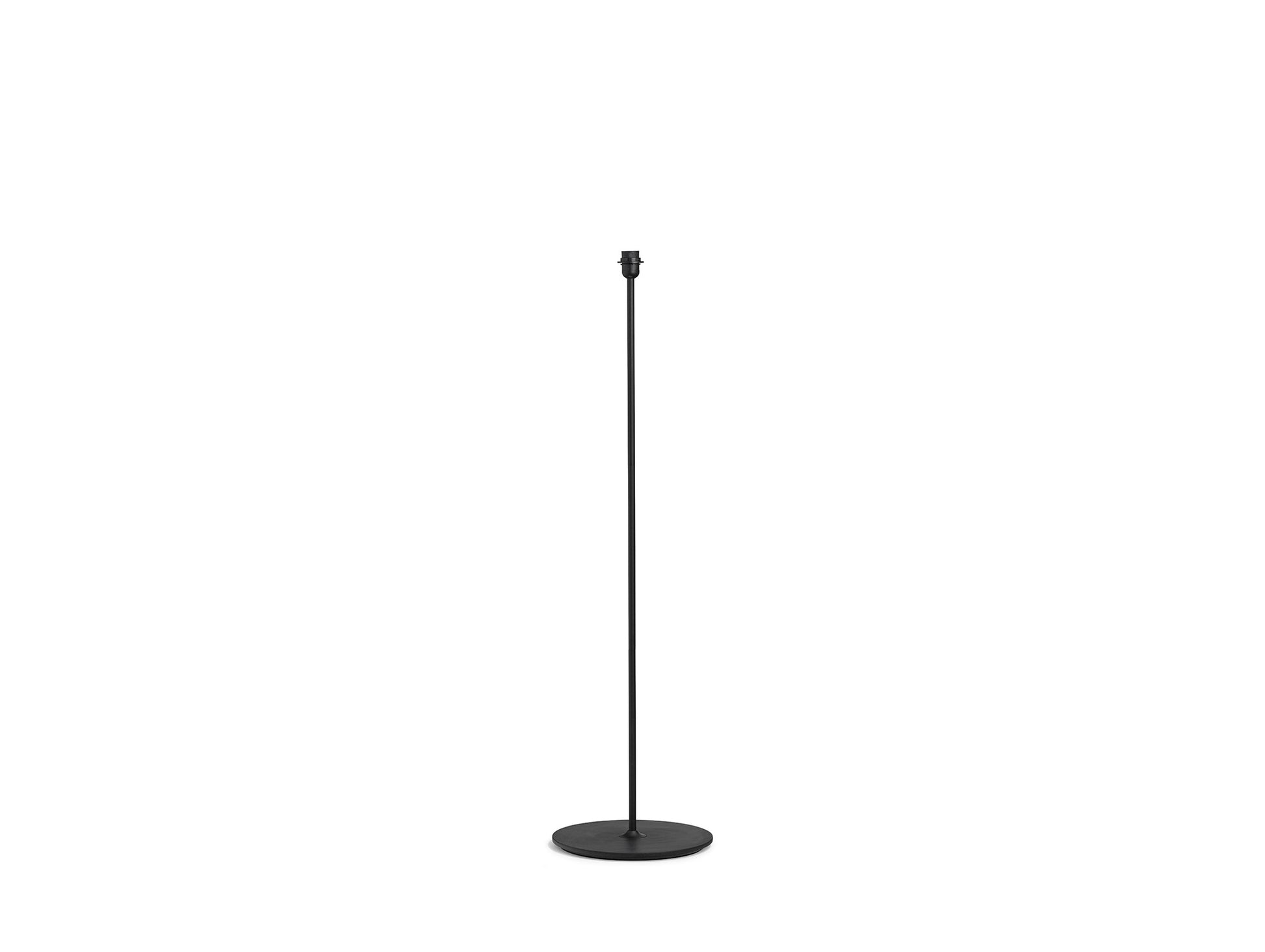 Common Floor Lamp by HAY - Soft Black Stem / Black Steel Base