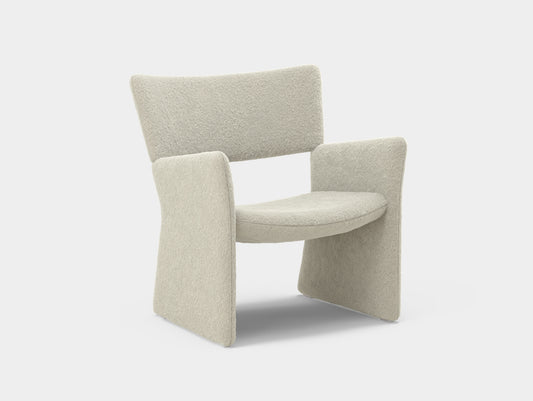 Crown Easy Chair by Massproductions - Kvadrat Silas 114