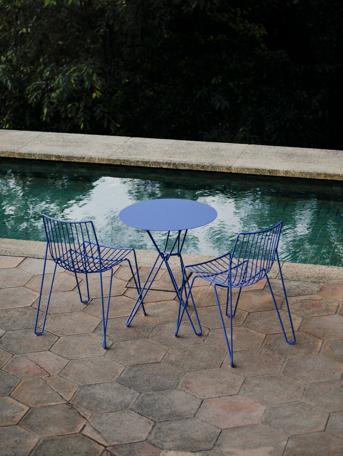 Massproductions Tio Chair in Overseas Blue