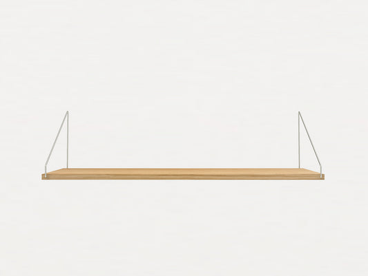 Depth: 27 cm Width: 80 cm Shelf in Natural Oiled Oak by Frama