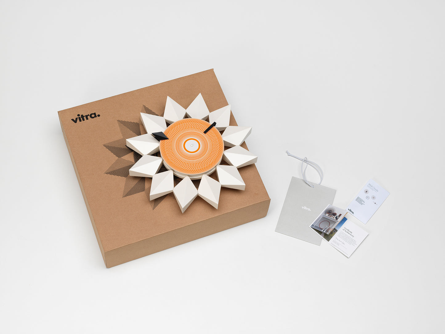 George Nelson Diamond Markers Clock by Vitra