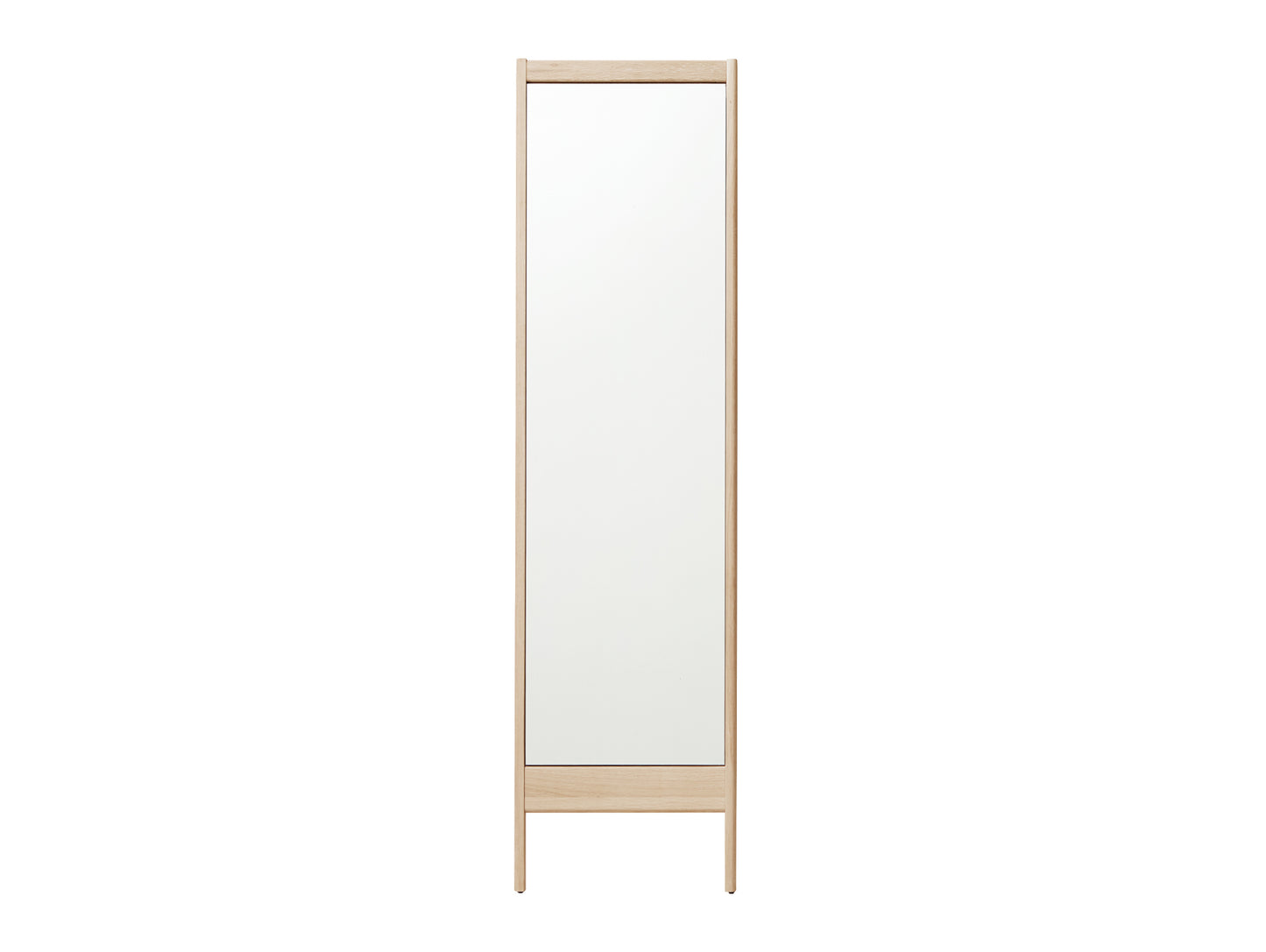 A Line Mirror by Form and Refine - White Oiled Oak