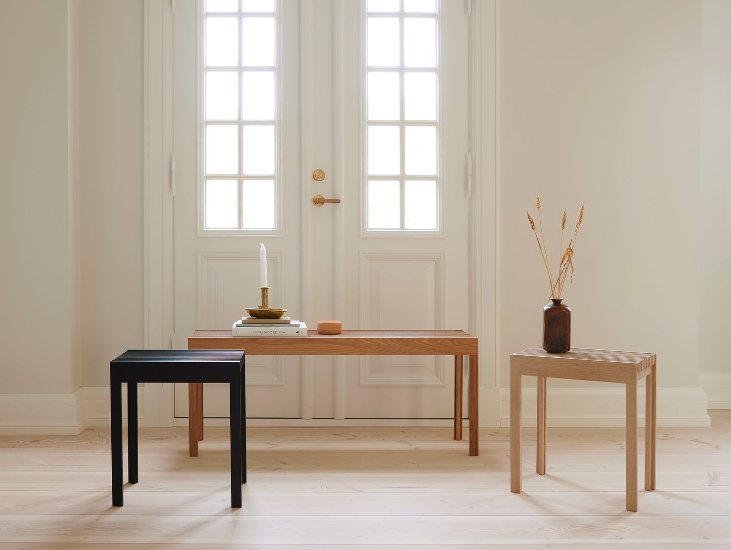 Lightweight Bench by Form and Refine - Oiled Oak