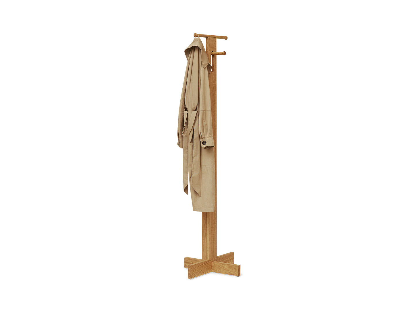 Foyer Coat Stand by Form and Refine - Oiled Oak