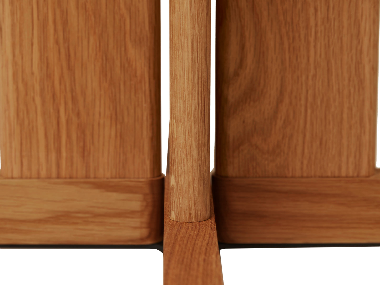 Trefoil Square Table by Form & Refine - oiled oak