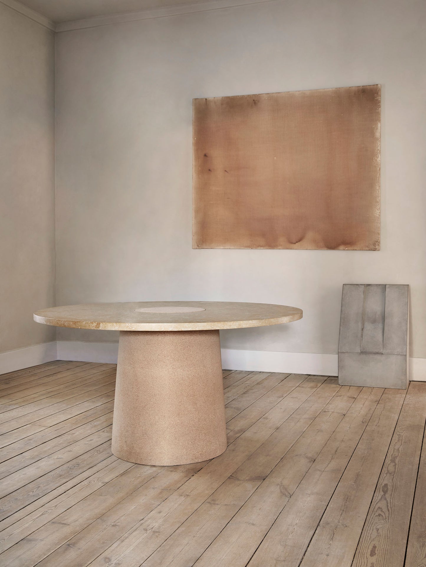 Sintra Dining Table by FRAMA - Yellow Limestone (Negrais)
