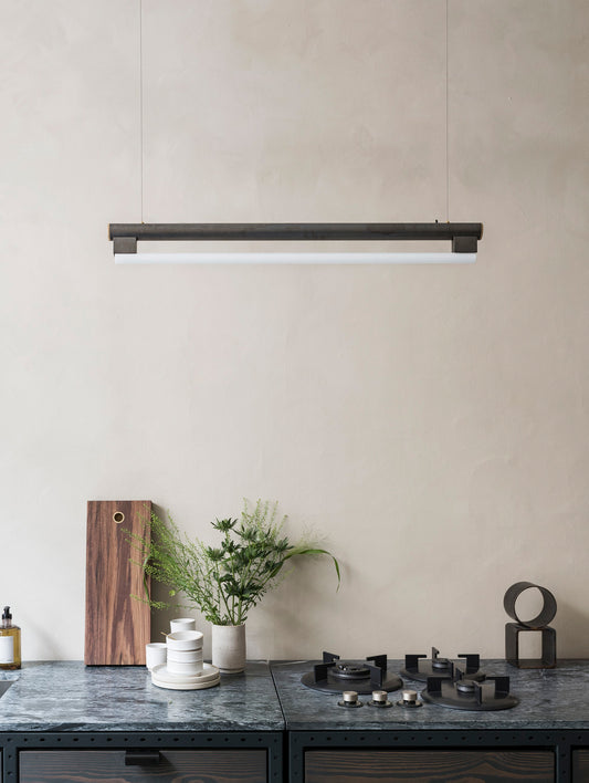 Eiffel Pendant Light by Frama - Waxed Raw Steel