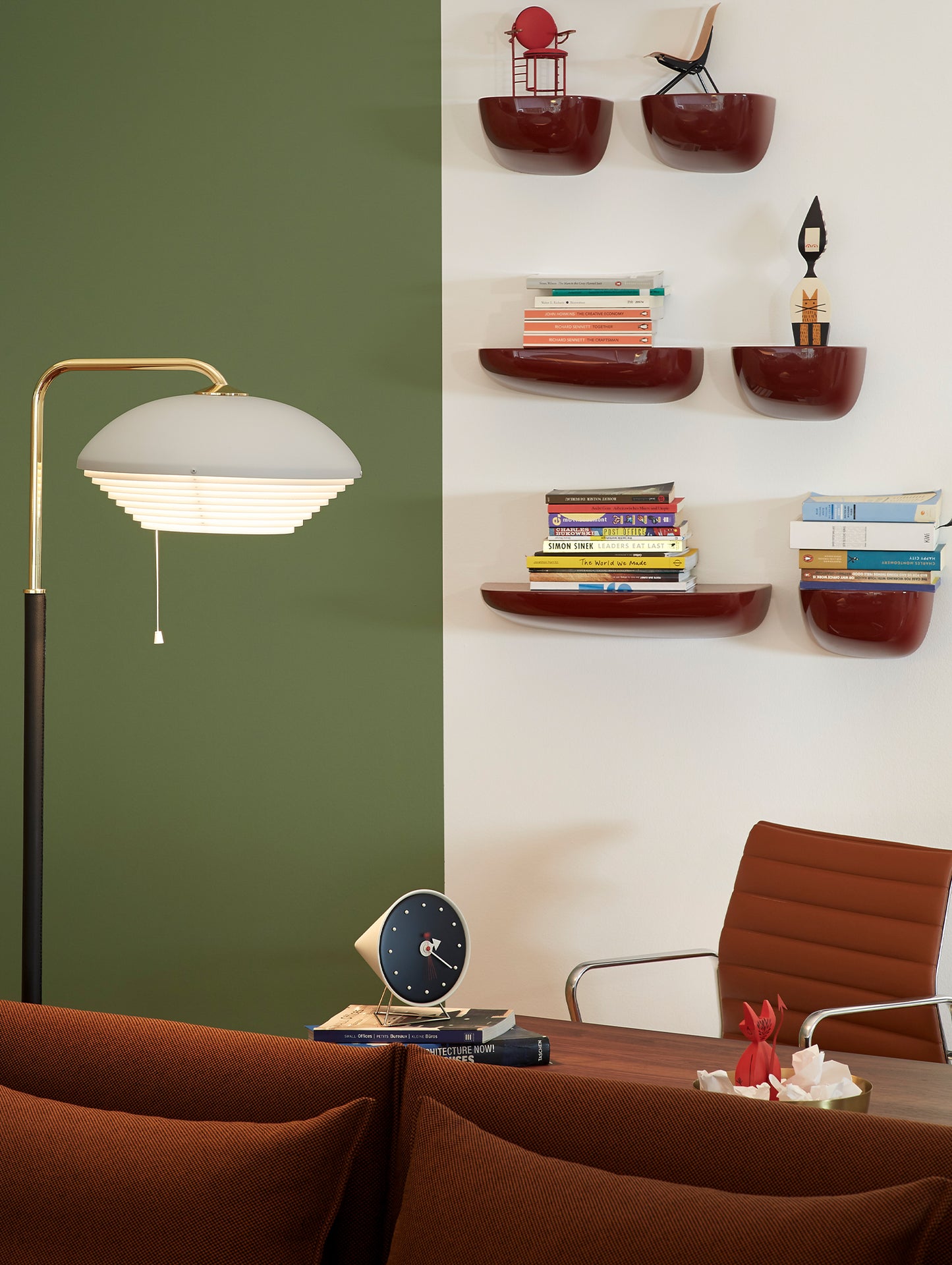 George Nelson Cone Clock by Vitra