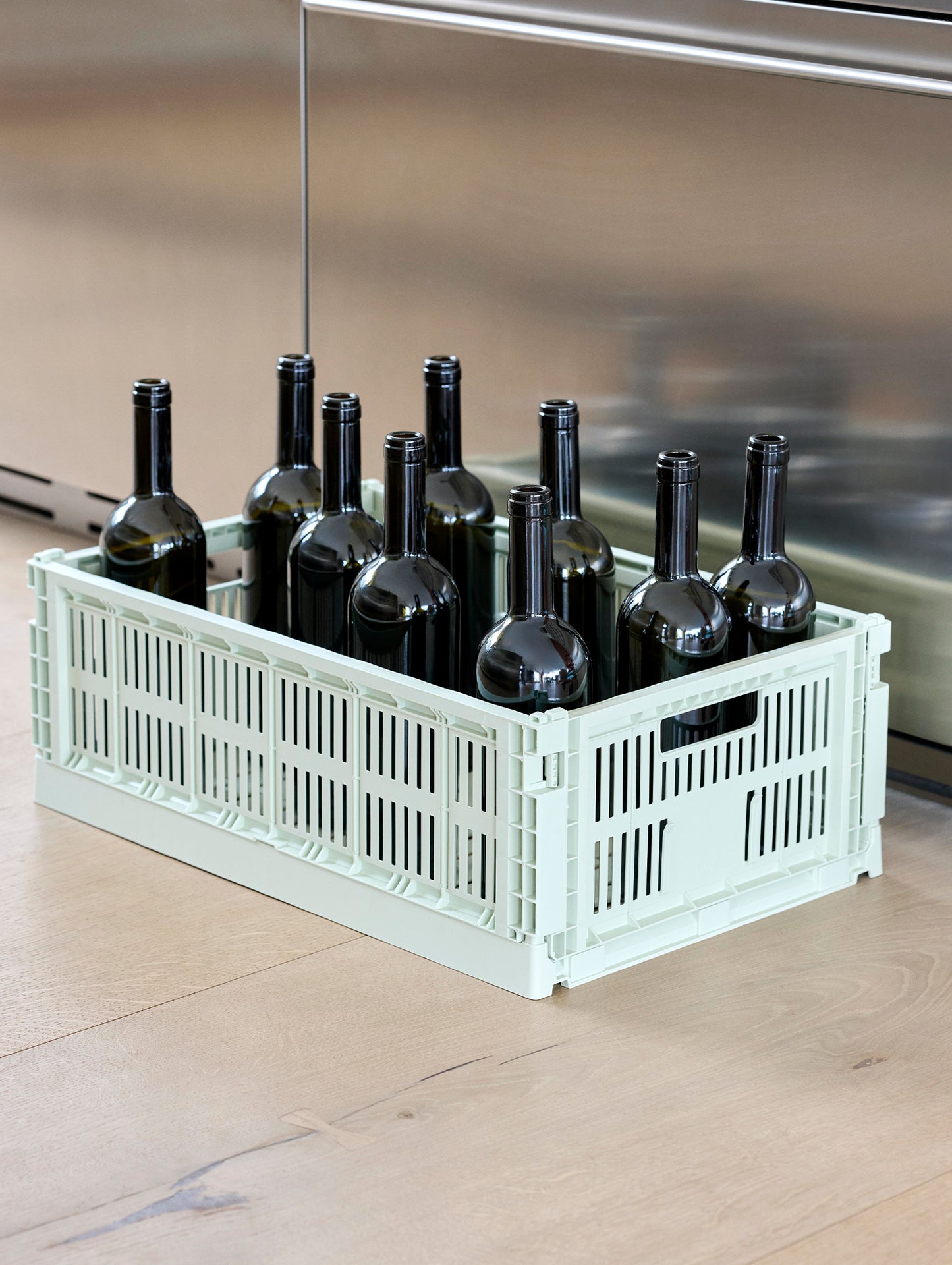 Colour Crate by HAY - Large / Mint