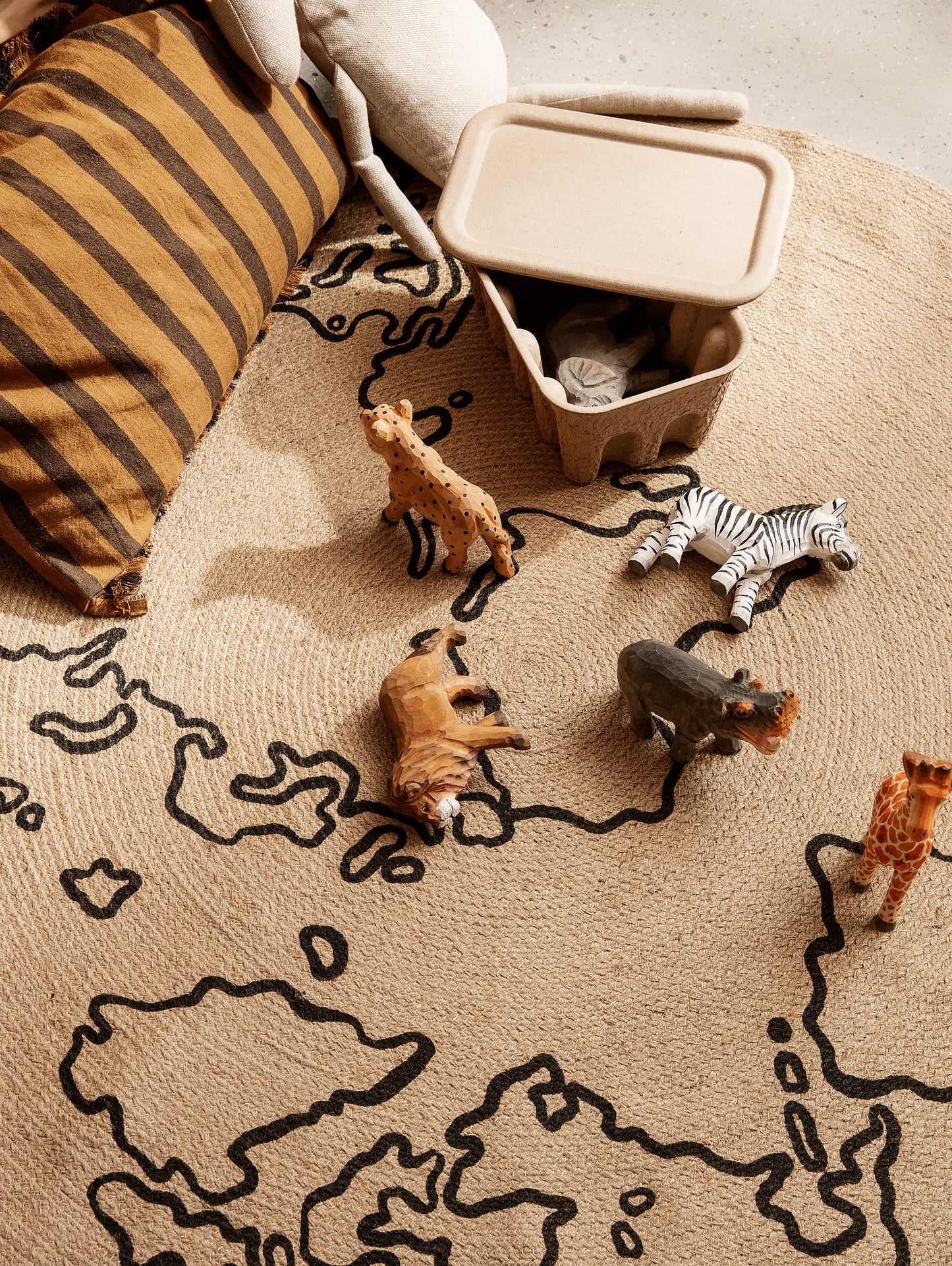 Hand-Carved Animals