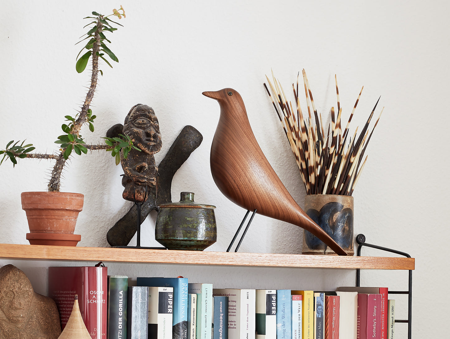 Eames House Bird Walnut by Vitra