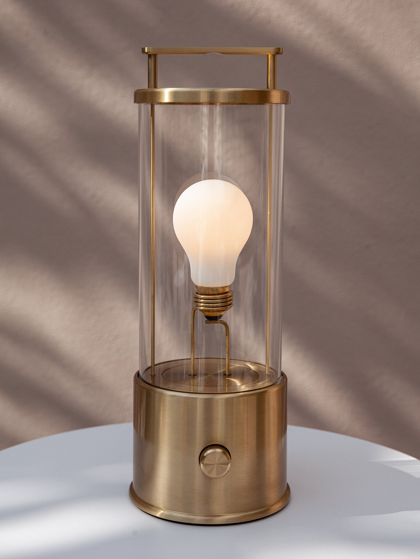The Muse Portable Lamp (Solid Brass Edition) by Tala