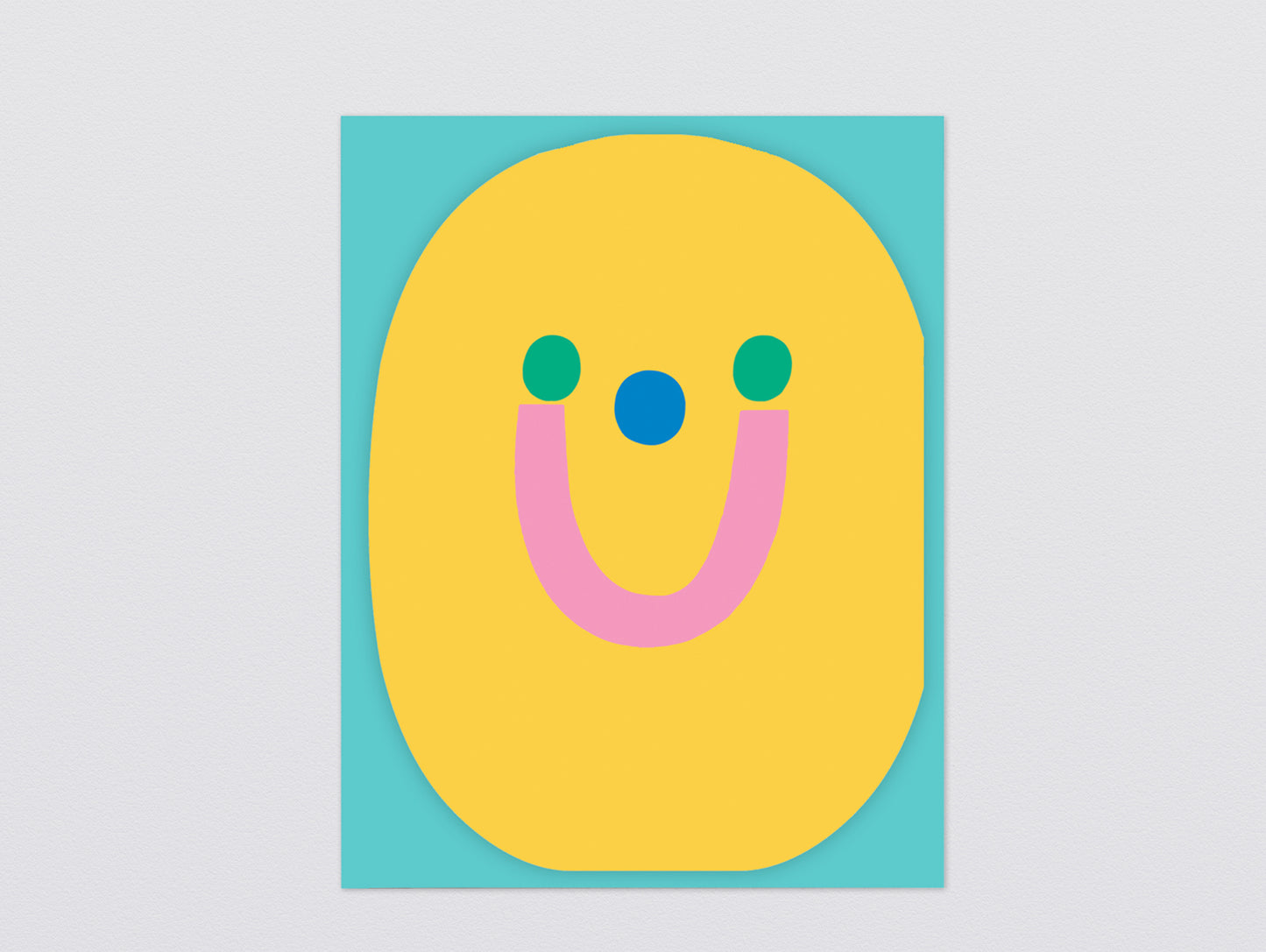 'Caterpillar' Fold Out Greetings Card by Wrap Stationery
