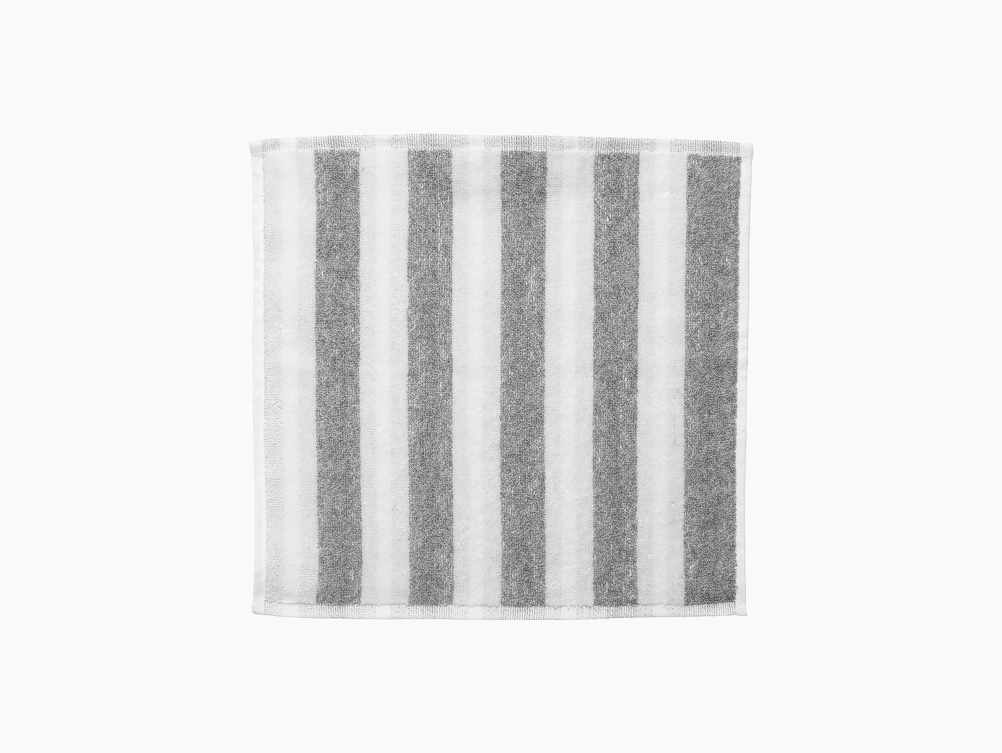 Kaksi Raitaa Towels - Grey and White (191) by Marimekko