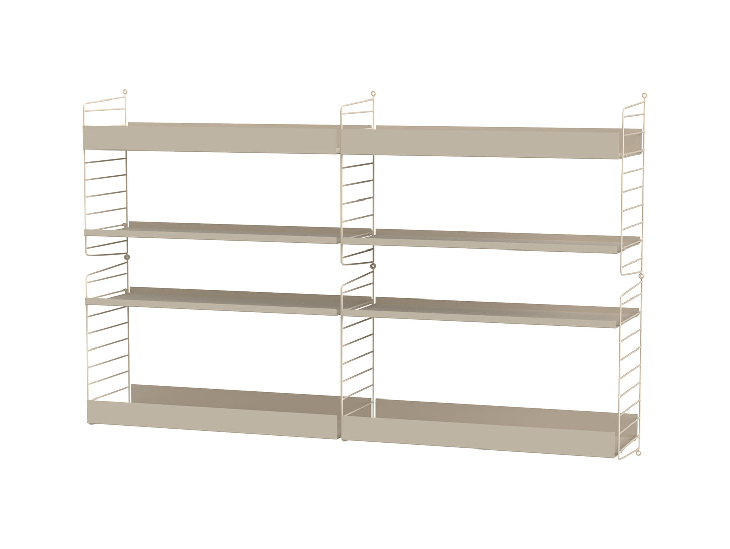 Living Room Combination L by String - beige / beige panels