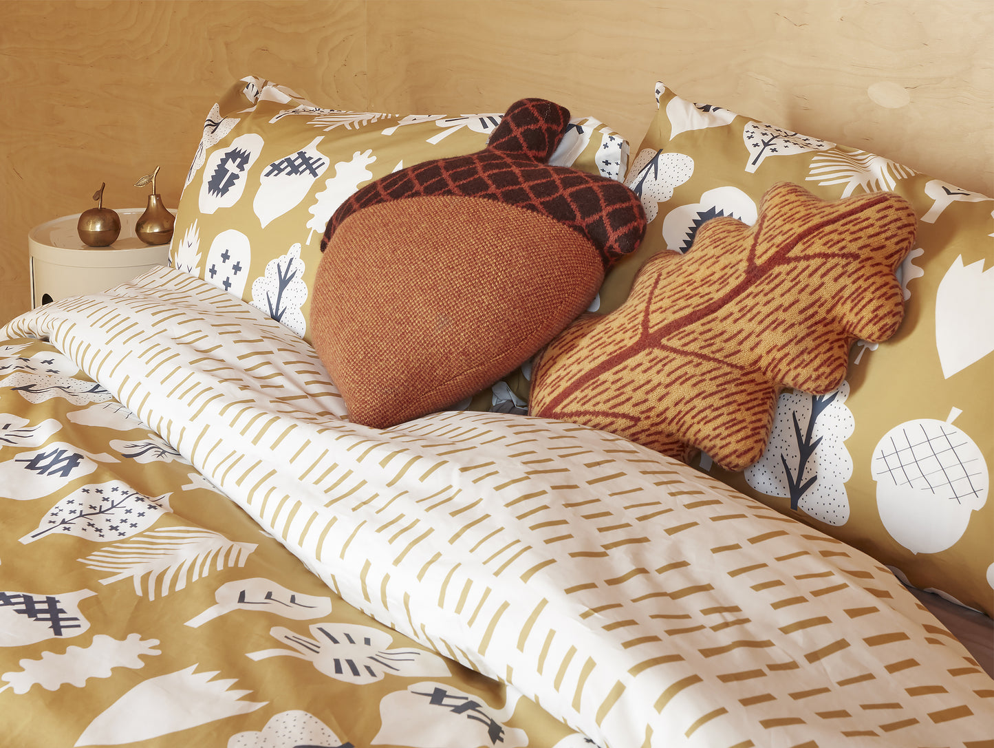 Leaf Shaped Cushion by Donna Wilson