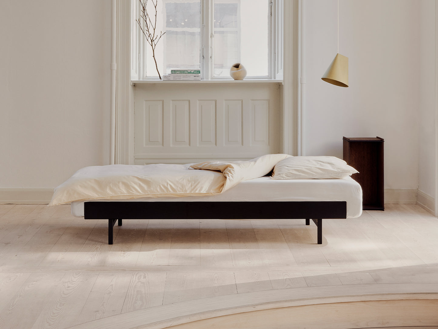 Bed 90 cm by Moebe - Black