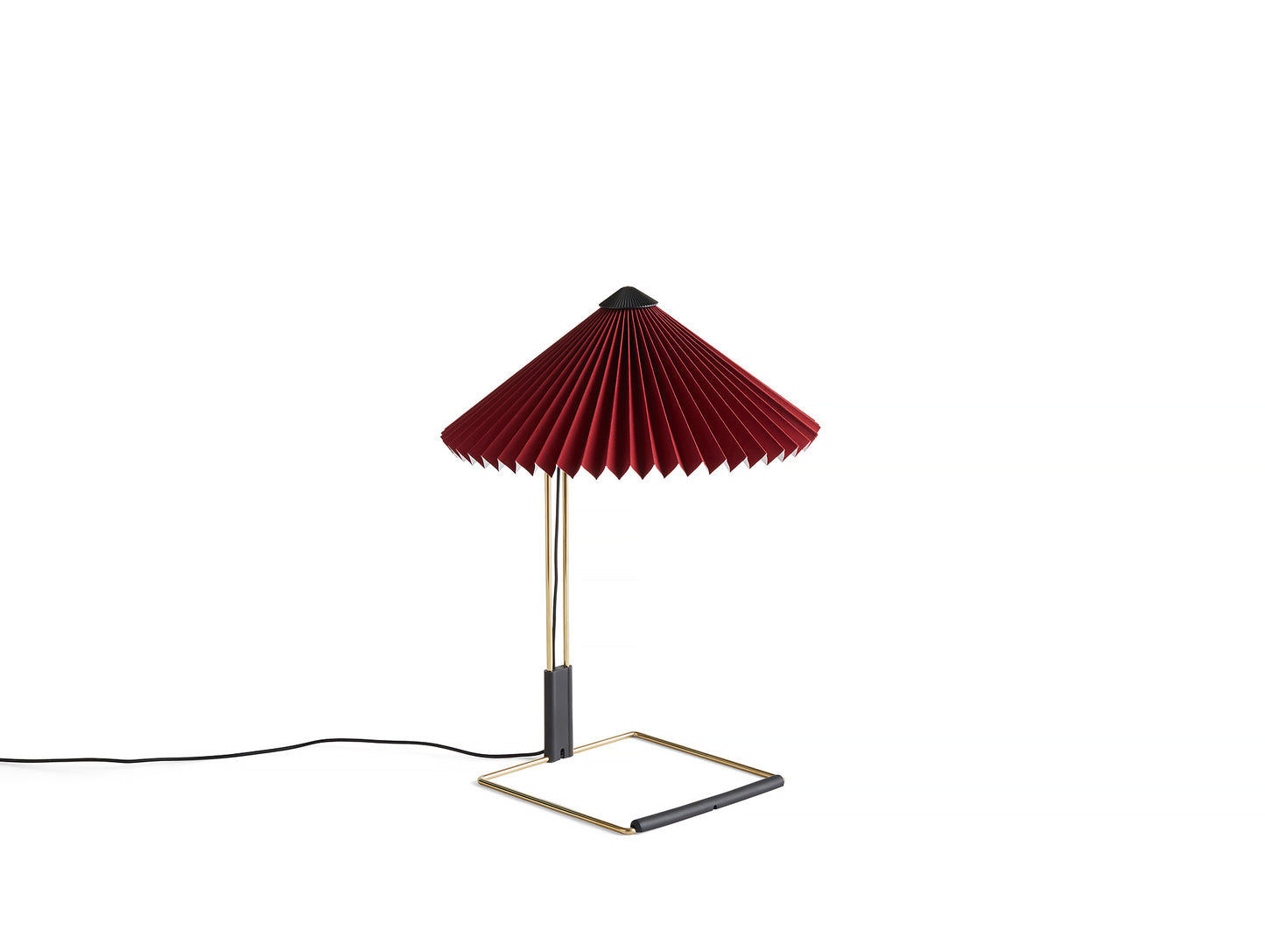 Matin Table Lamp by HAY - Small, Oxide Red