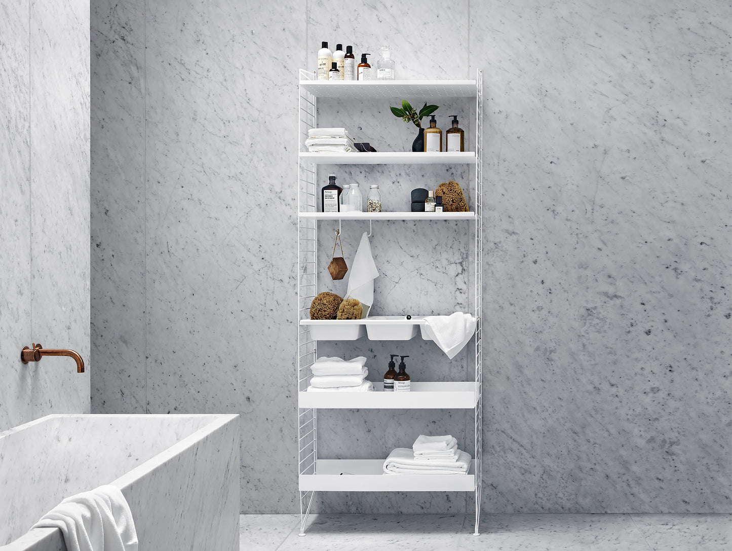 String Metal Shelves