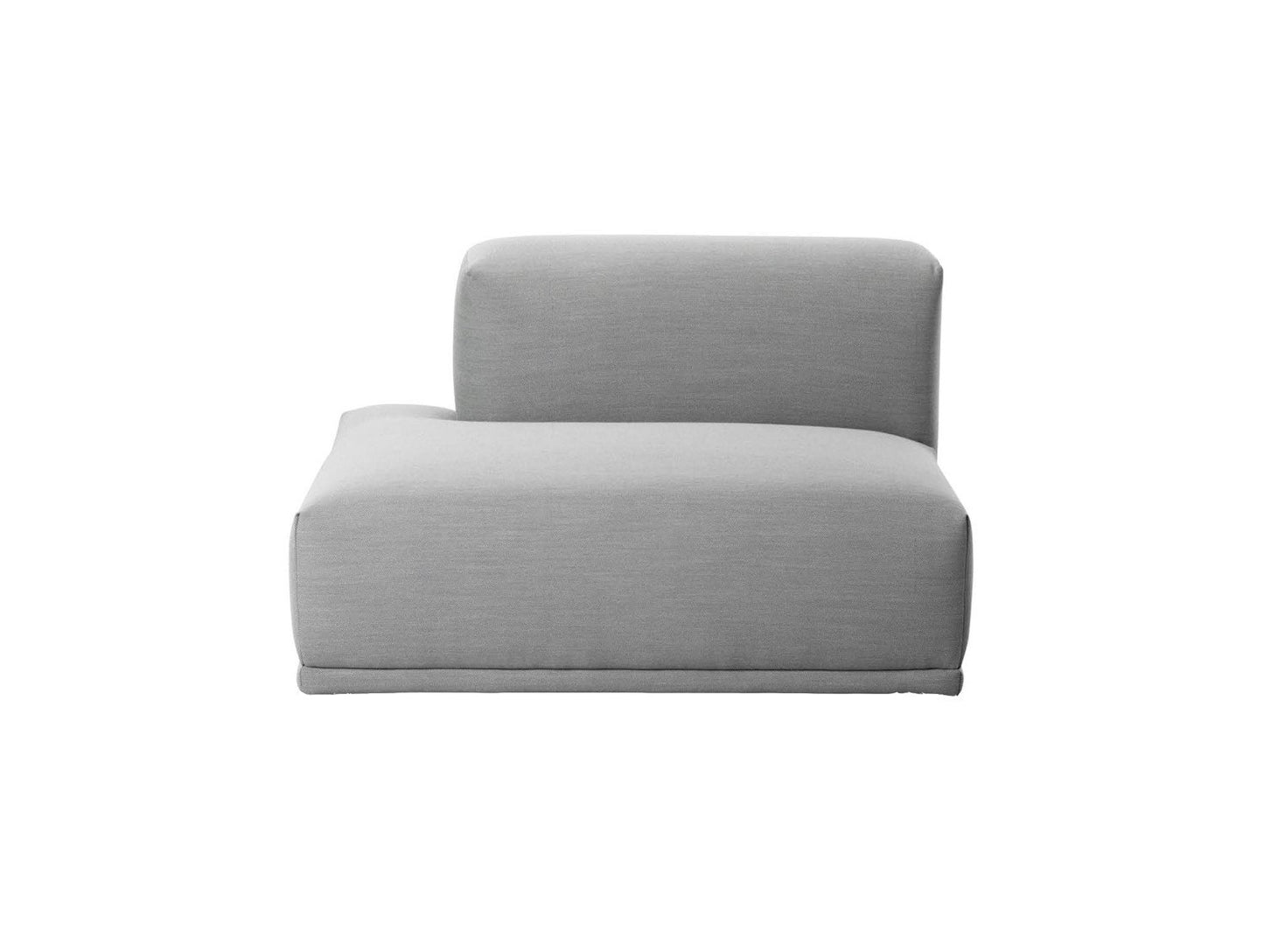 Connect Modular Sofa by Muuto - Module F / Steelcut Trio 133