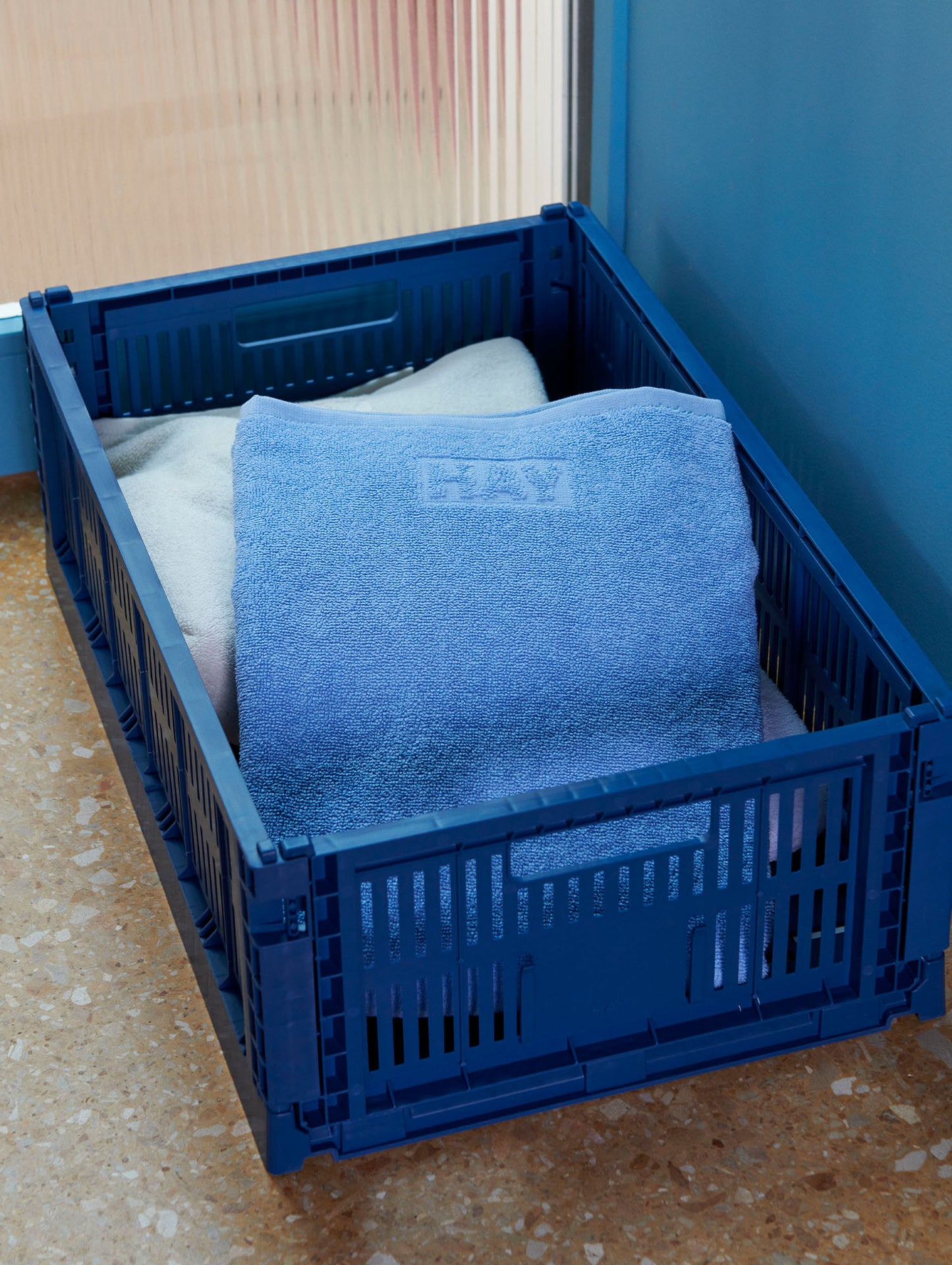 Colour Crate by HAY - Dark Blue