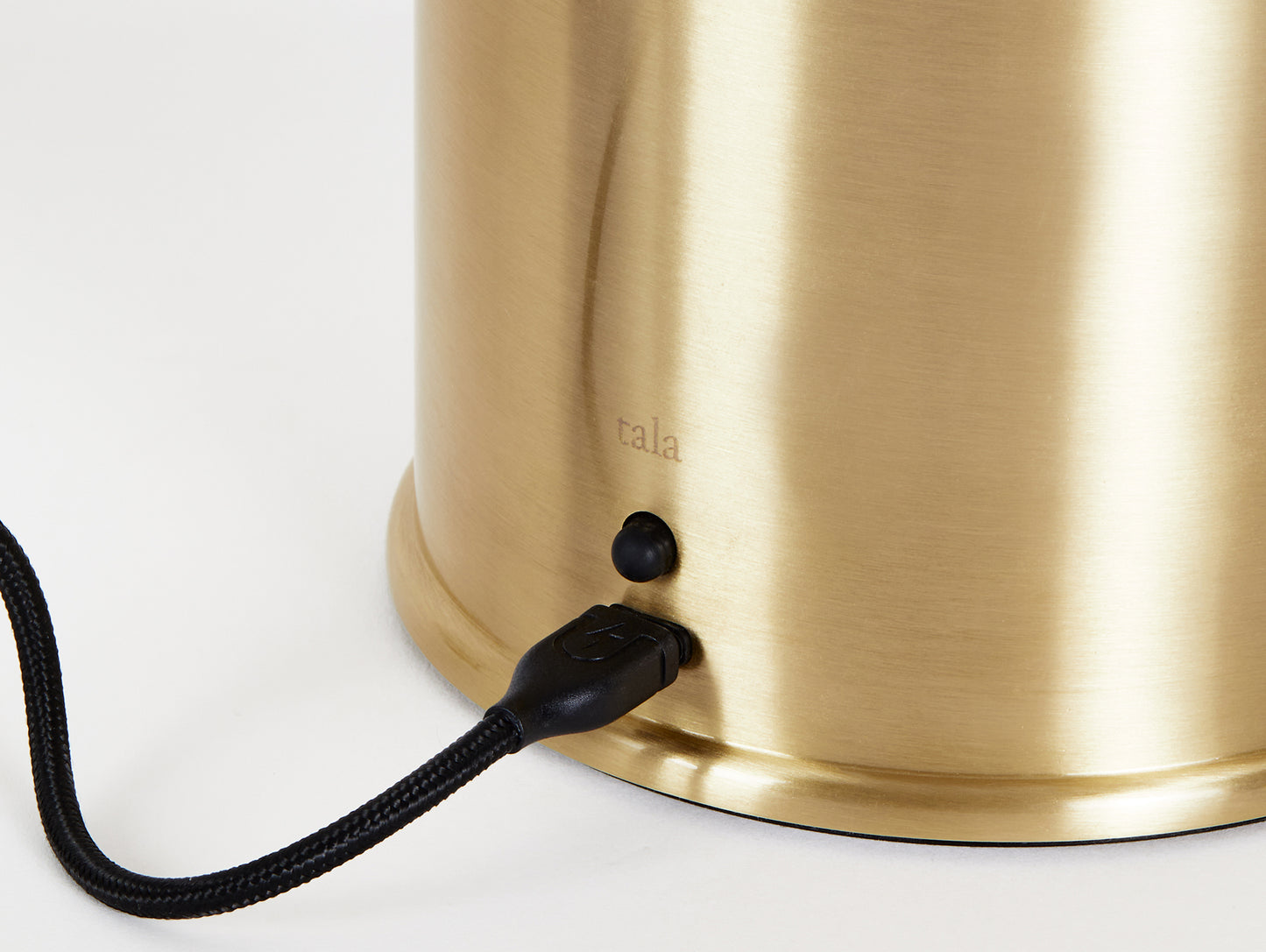 The Muse Portable Lamp (Solid Brass Edition) by Tala