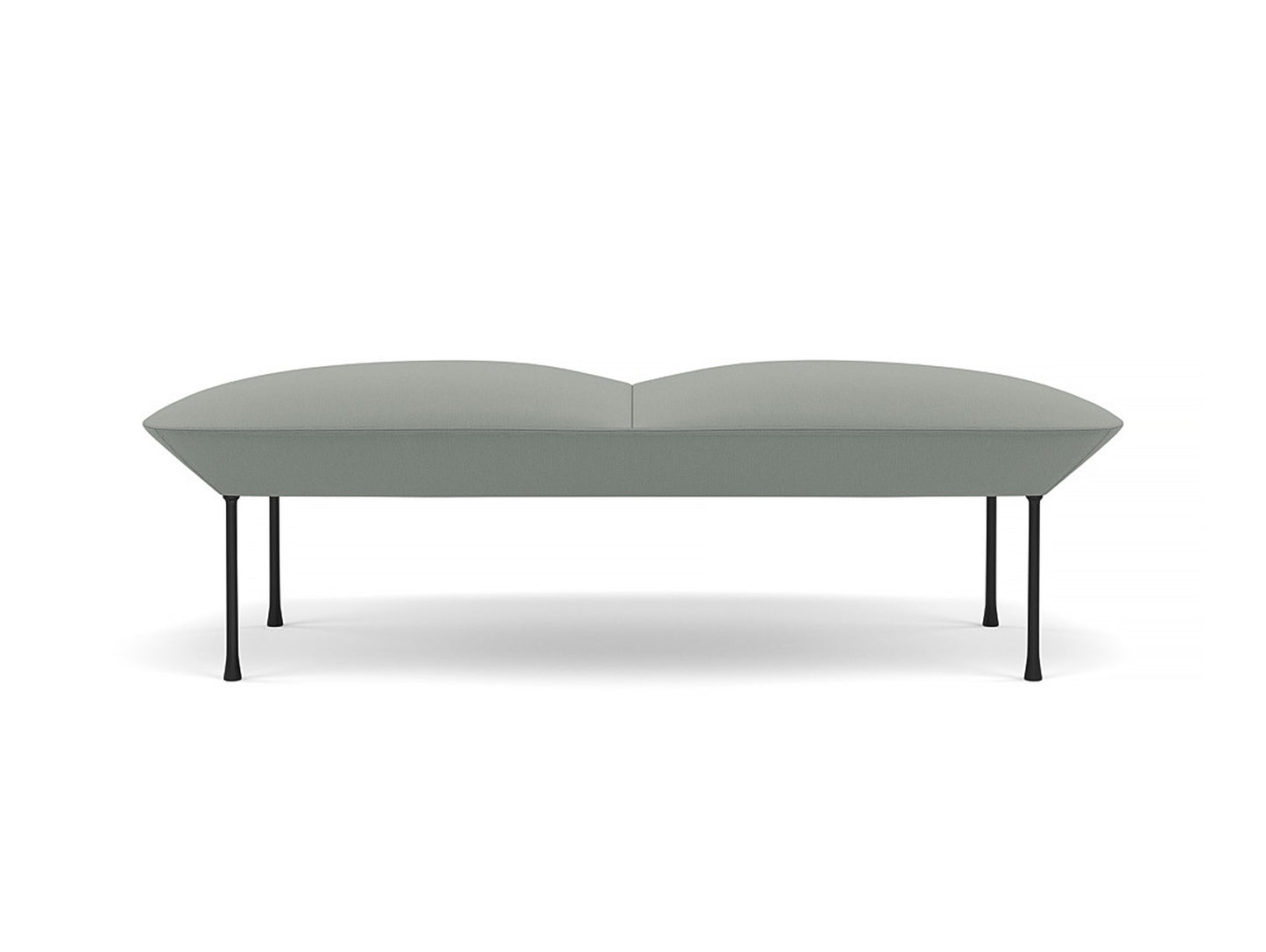 Oslo Sofa Series -Bench - Steelcut 160