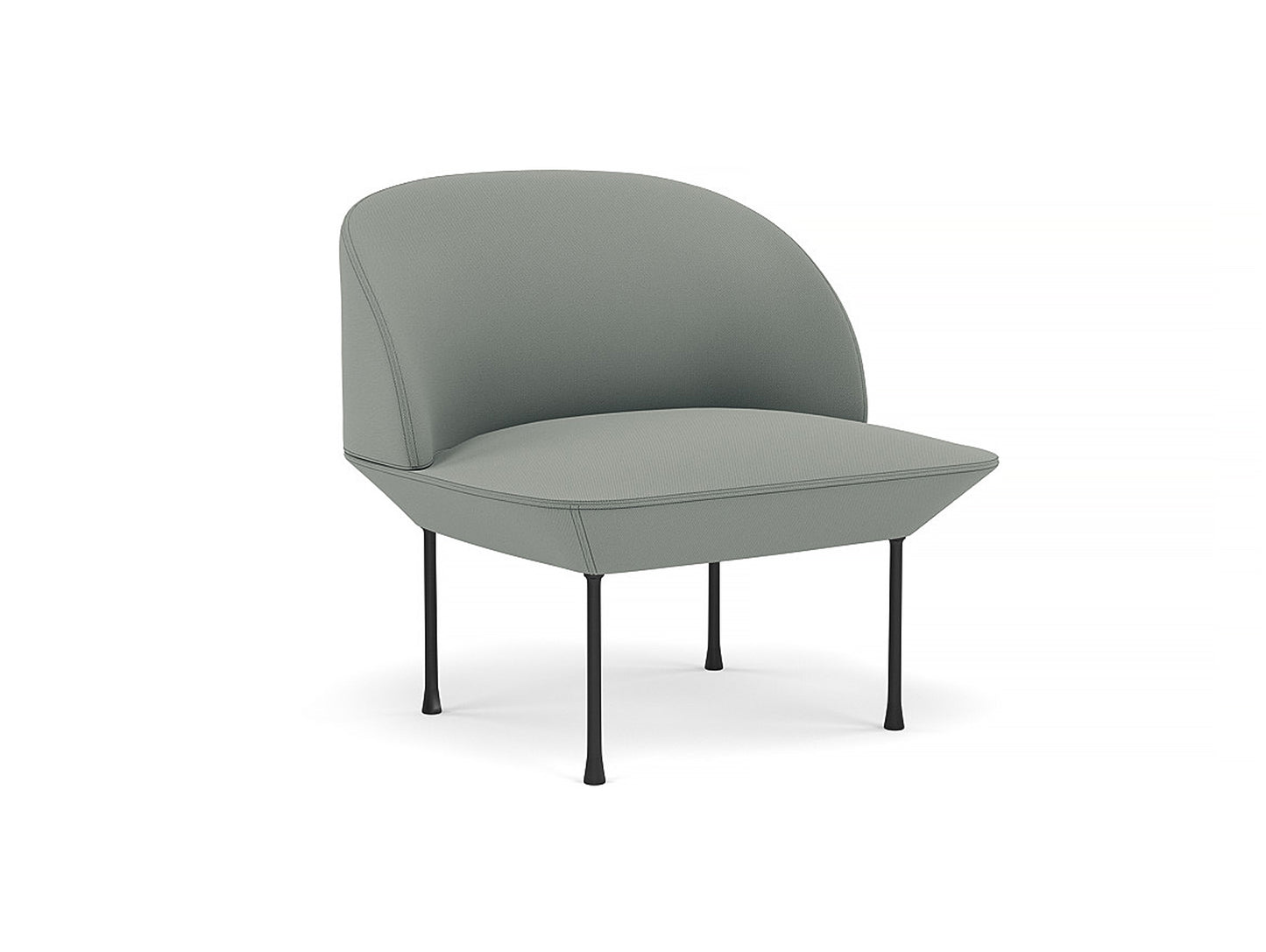 Oslo Sofa Series - 1 Seater Sofa - Steelcut 3 160