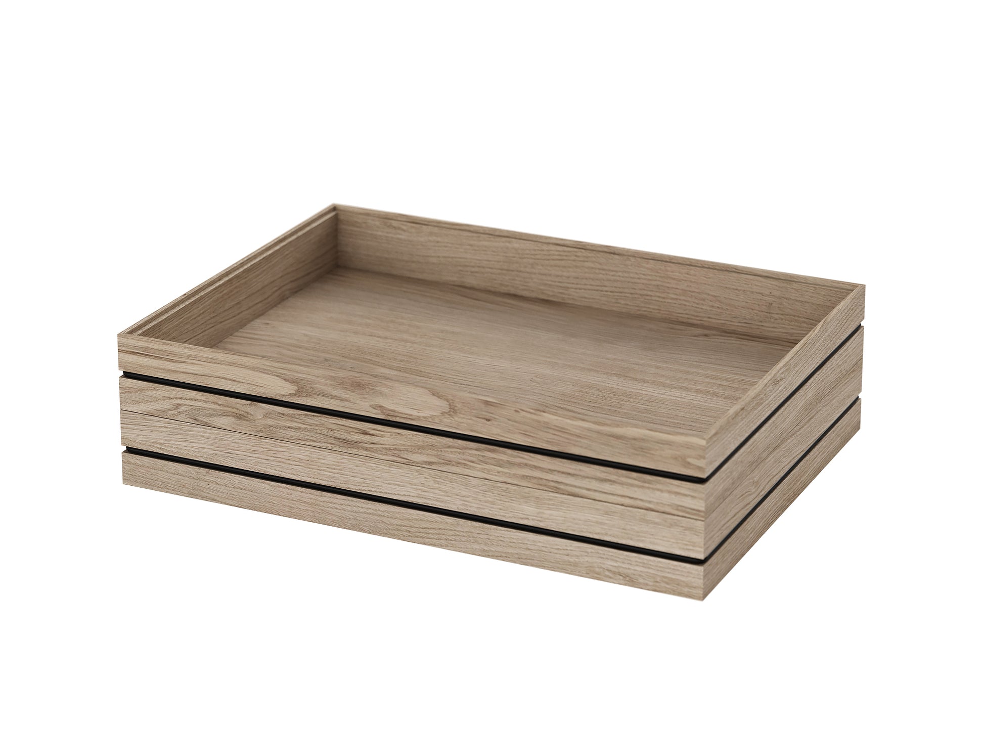 Large Stacked Organise in Oak by Moebe