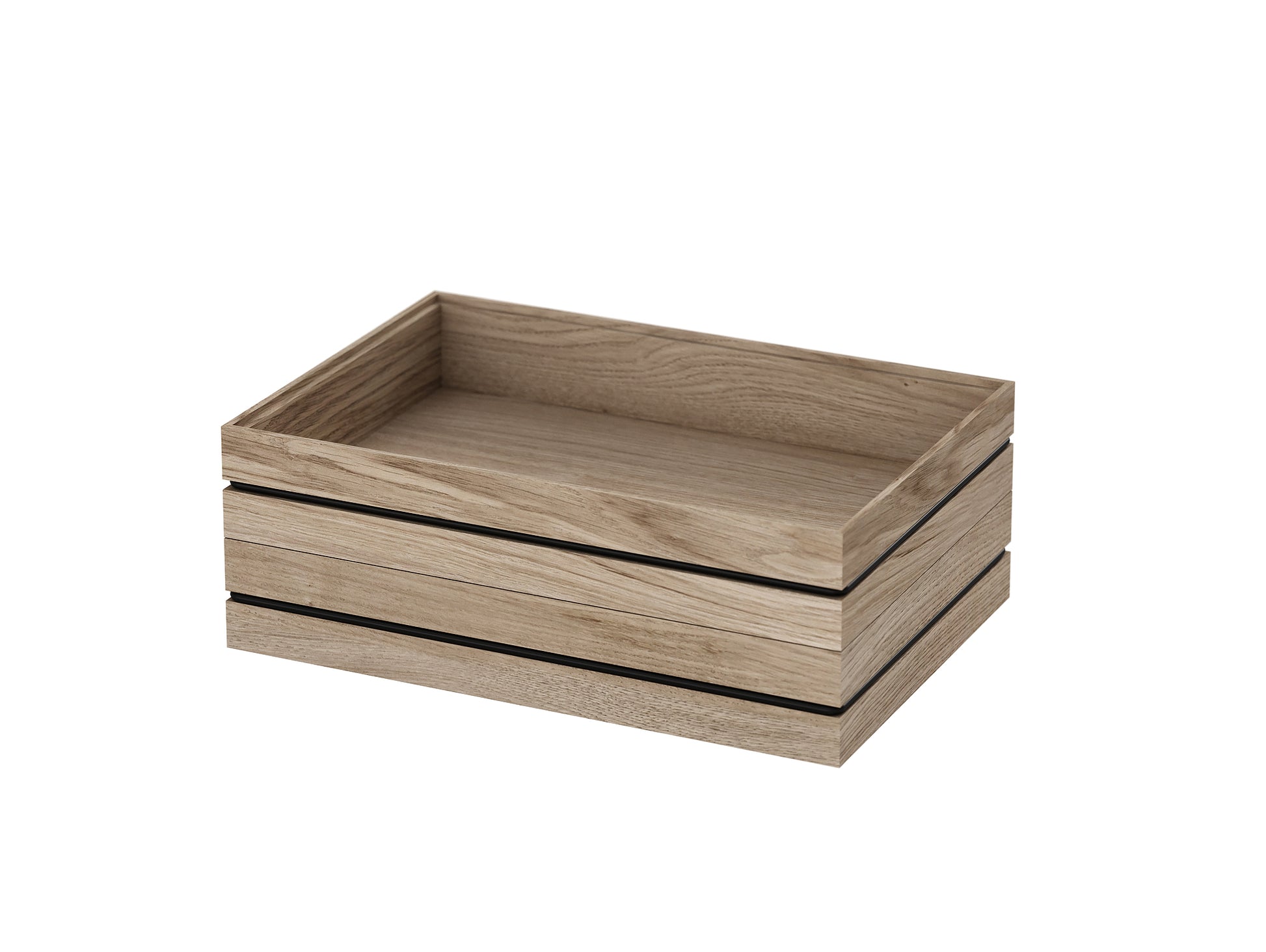 Small Stacked Organise in Oak by Moebe