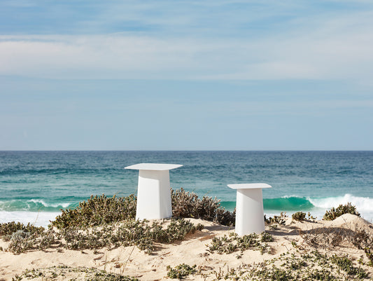 Outdoor Metal Side Table by Vitra - Soft Light