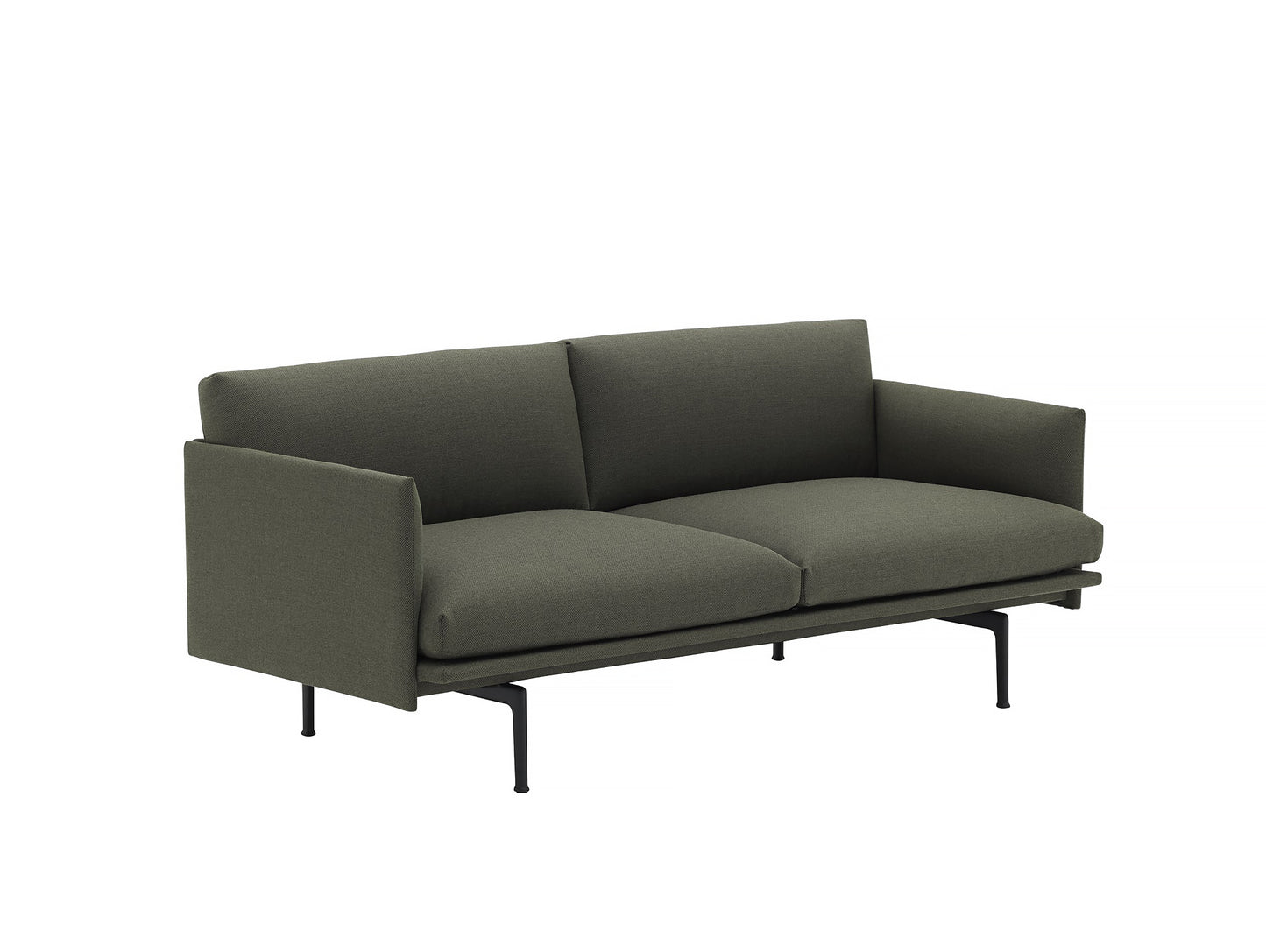 Muuto Outline Sofa, 2 Seat, Fiord 2 961