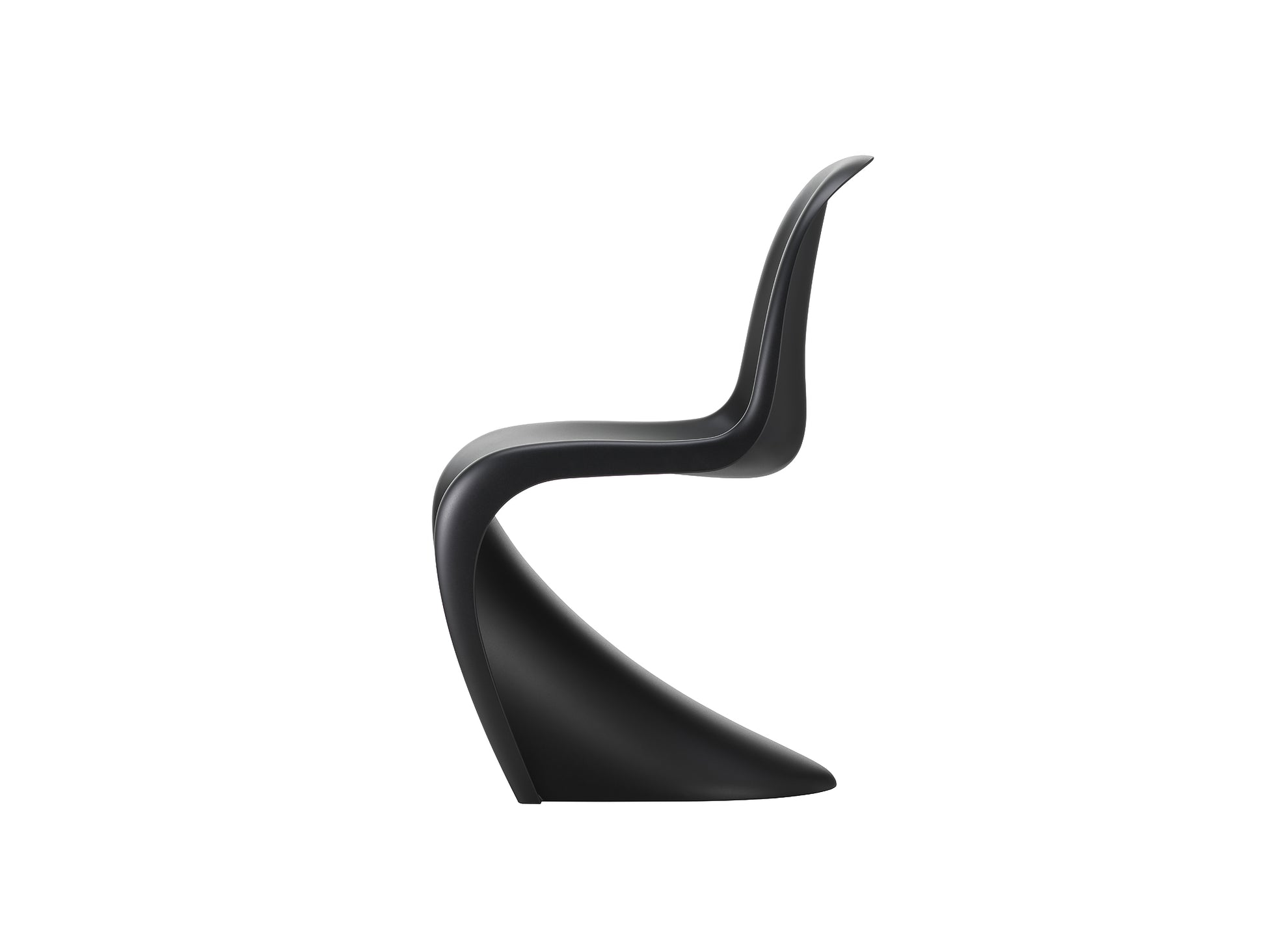 Deep Black Panton Chair by Vitra