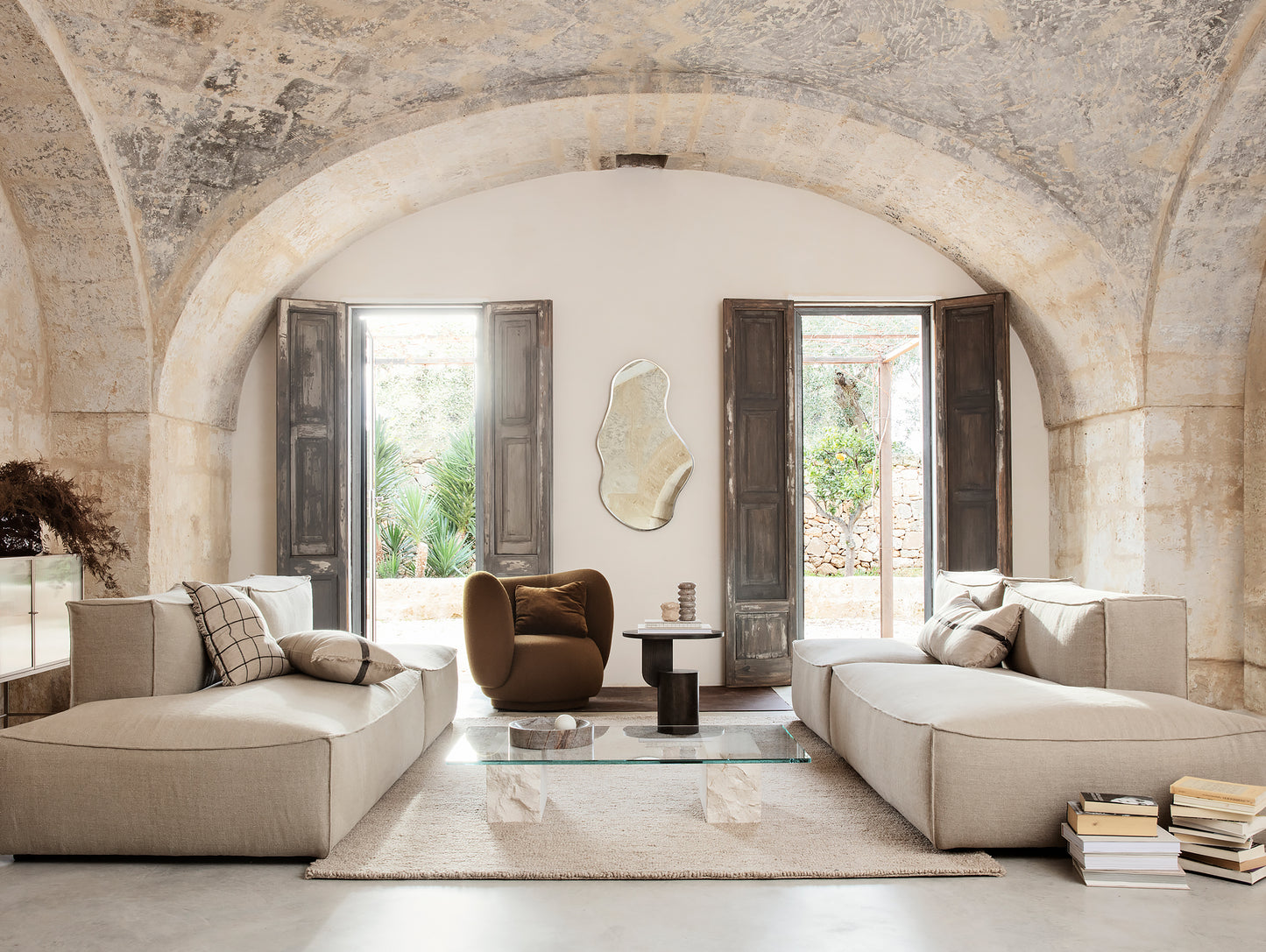 Pond Mirror by Ferm Living - Large