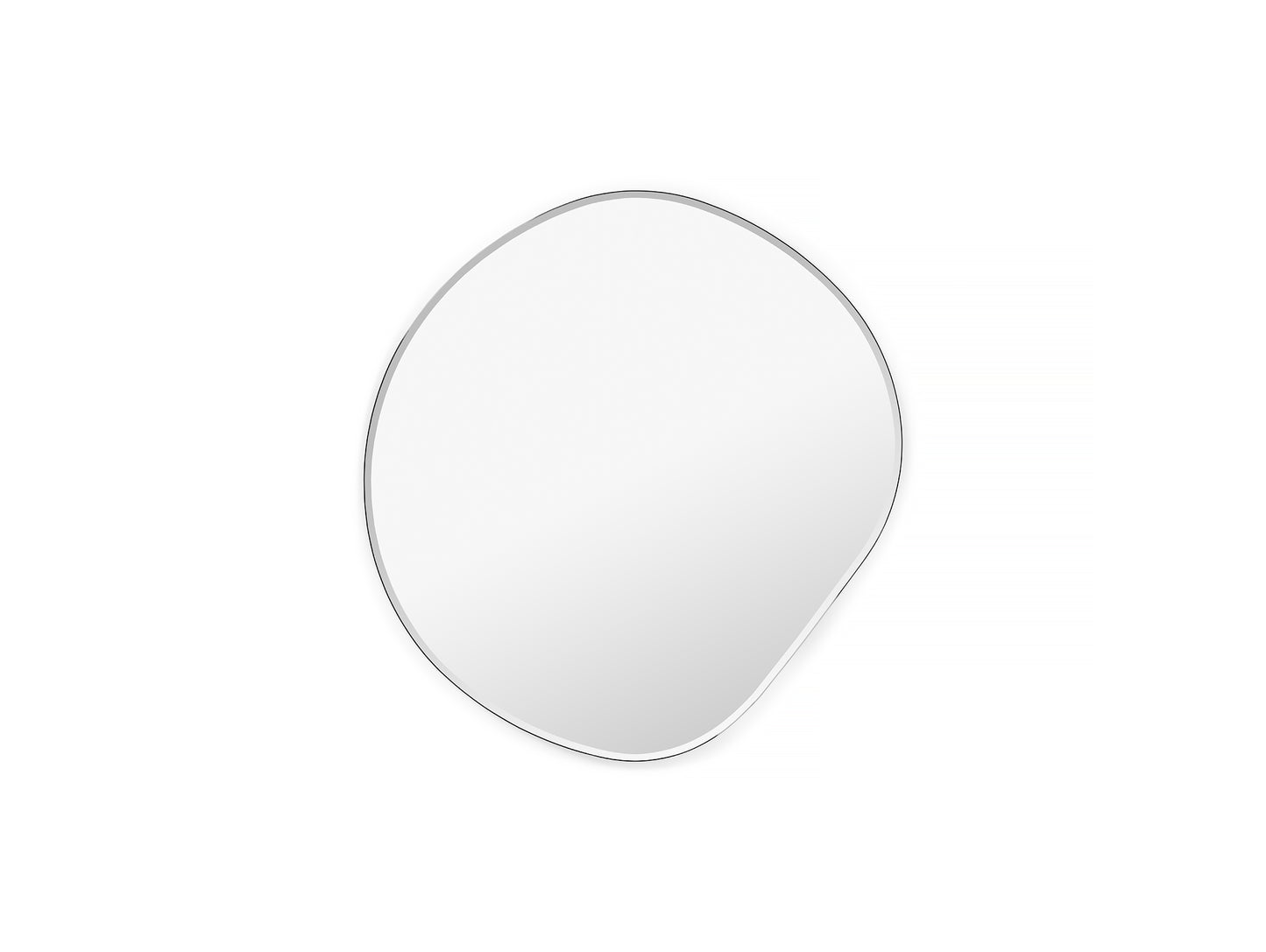 Pond Mirror by Ferm Living - Small - Dark Chrome