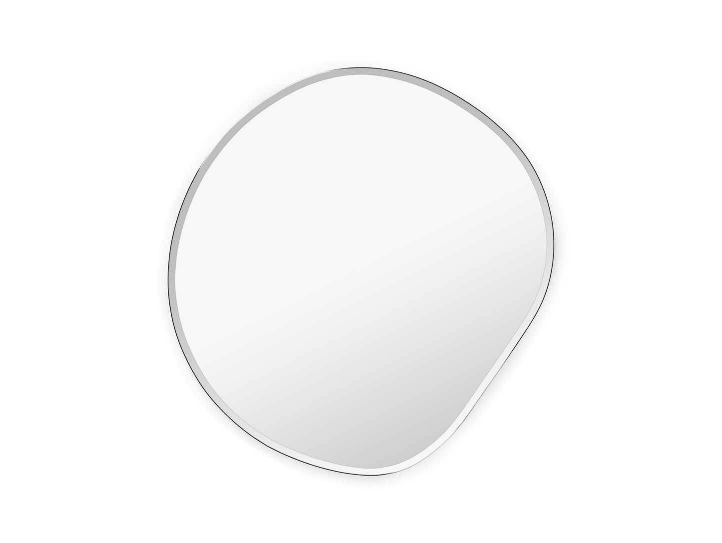 Pond Mirror by Ferm Living - X Large - Dark Chrome