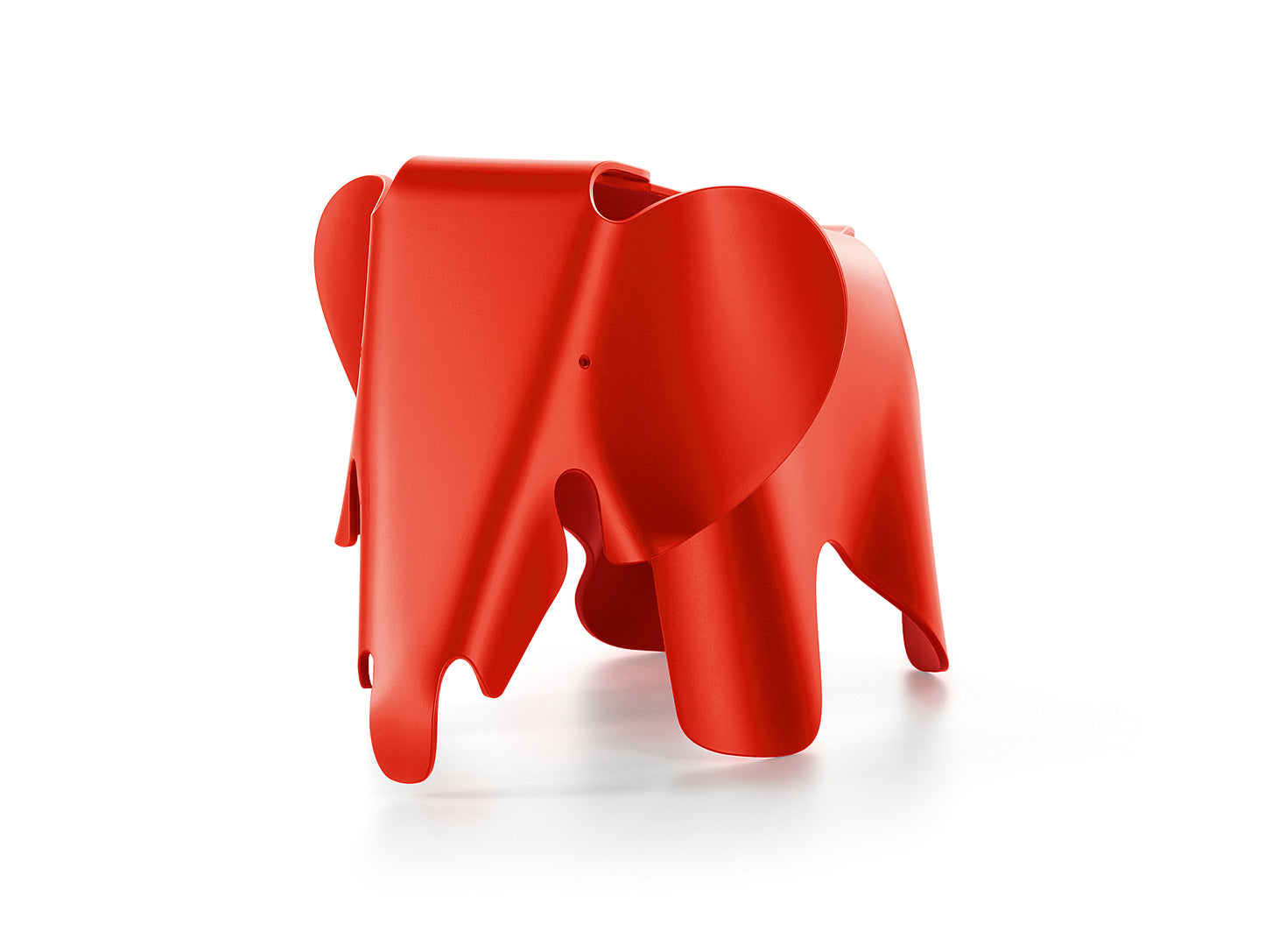Poppy Red Eames Elephant by Vitra