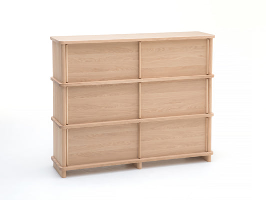 Karimoku New Standard - Prop Highboard in Pure Oak