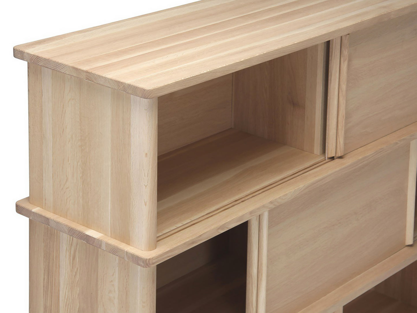 Karimoku New Standard - Prop Highboard in Pure Oak