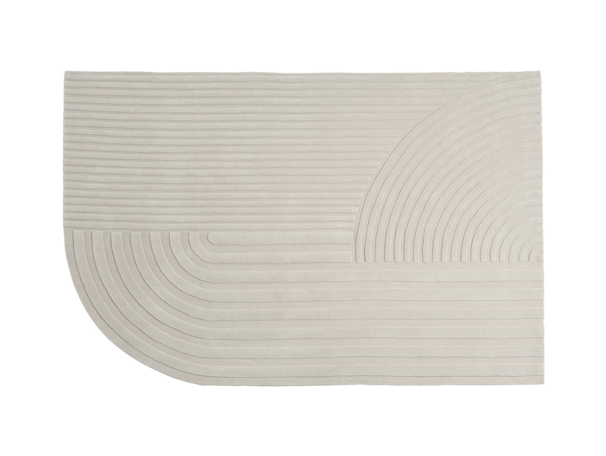Relevo Rug by Muuto - 200 x 300 cm / Off White