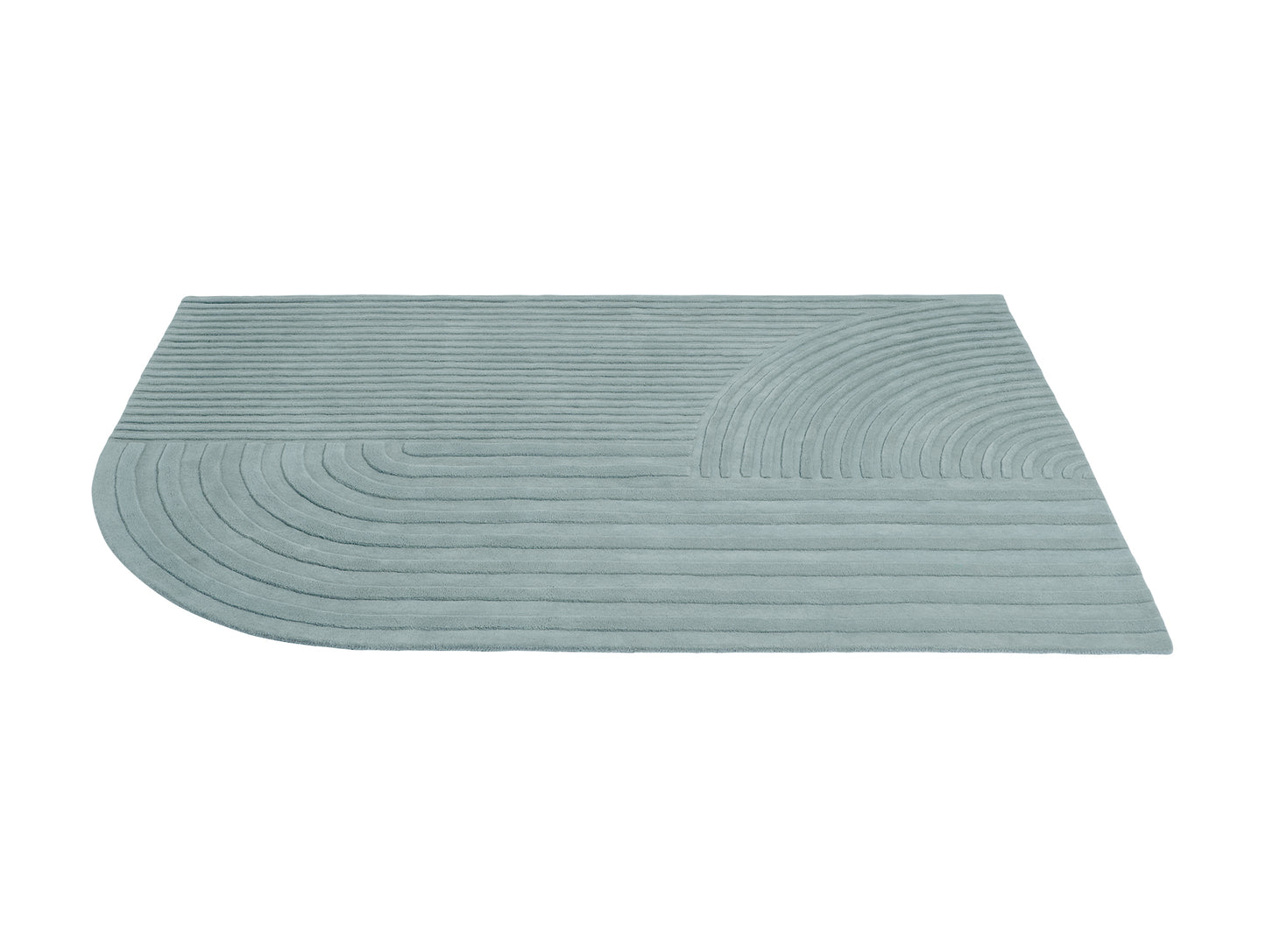 Relevo Rug by Muuto - 200 x 300 cm / Sage Green