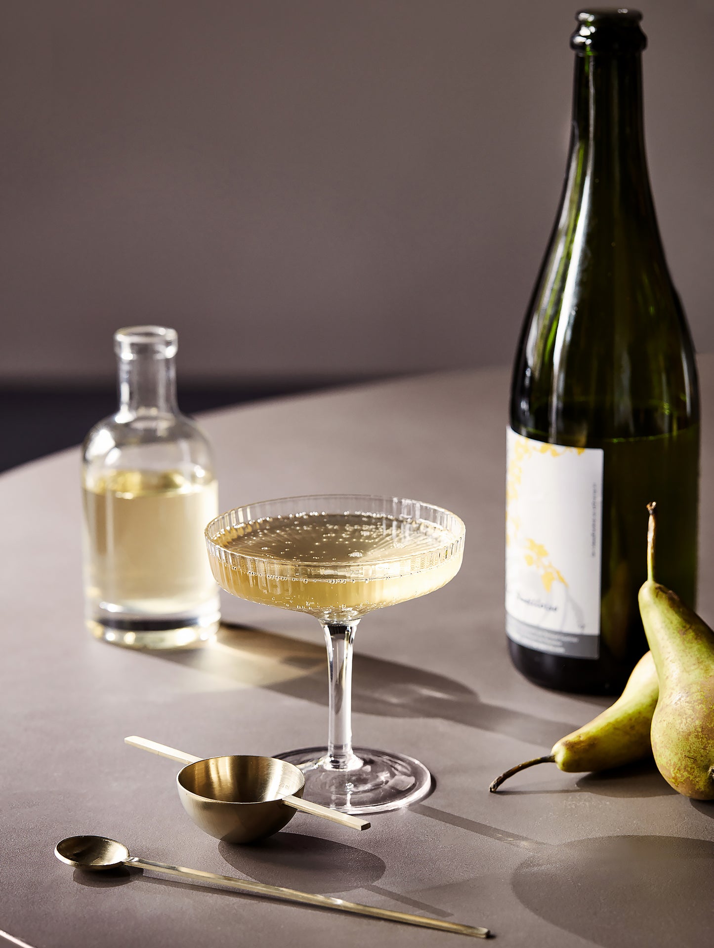 Ripple Champagne Saucers - Set of 2 by Ferm Living