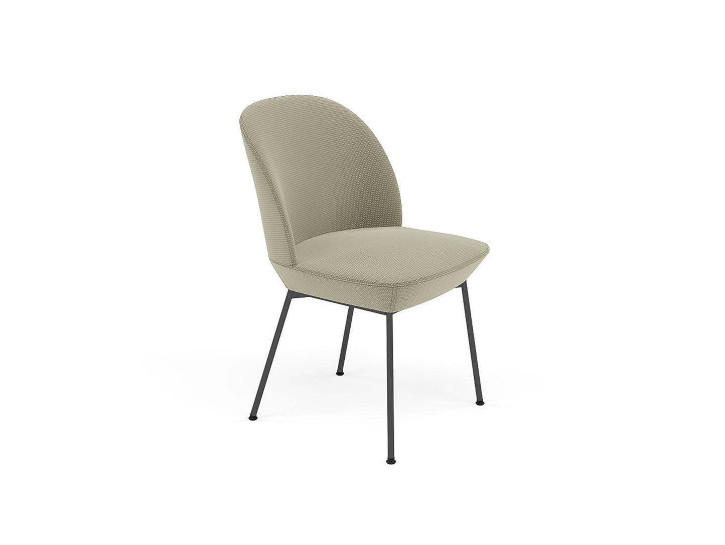 Oslo Side Chair by Muuto - Sabi 921 / Black Base