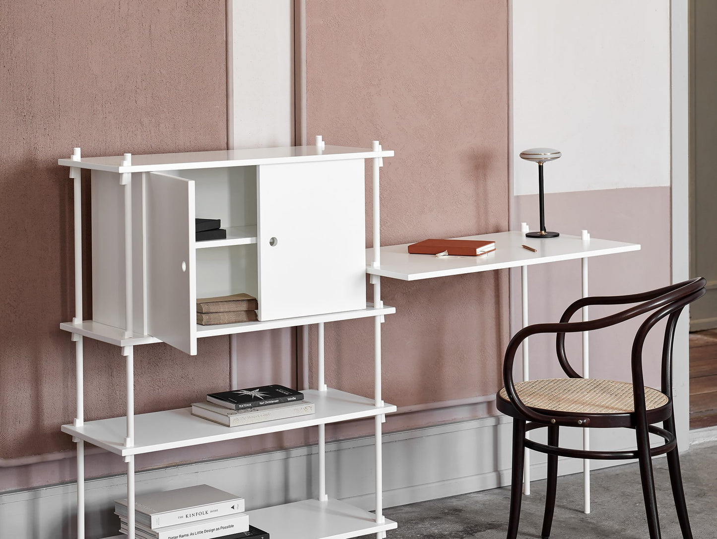 Shelving System - Cabinet - White