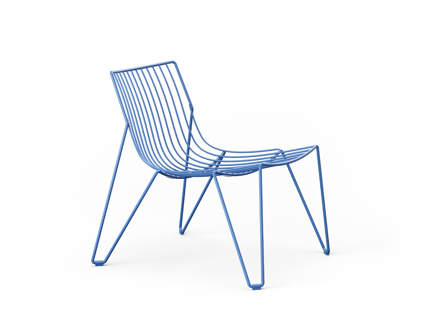 Tio Easy Chair by Massproductions - Overseas Blue