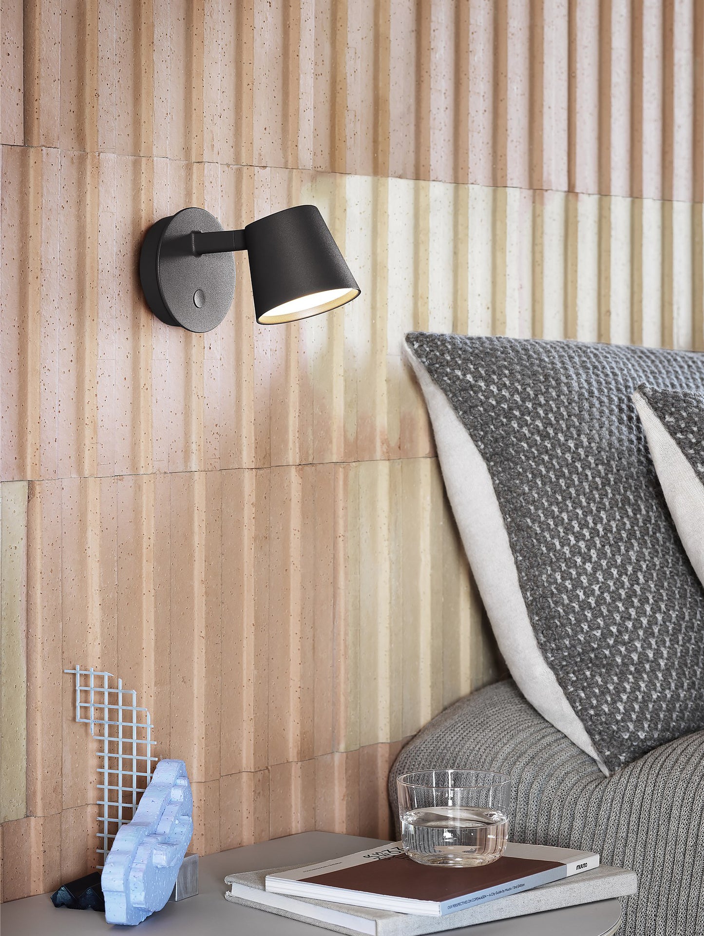 Black Tip Wall Lamp by Muuto