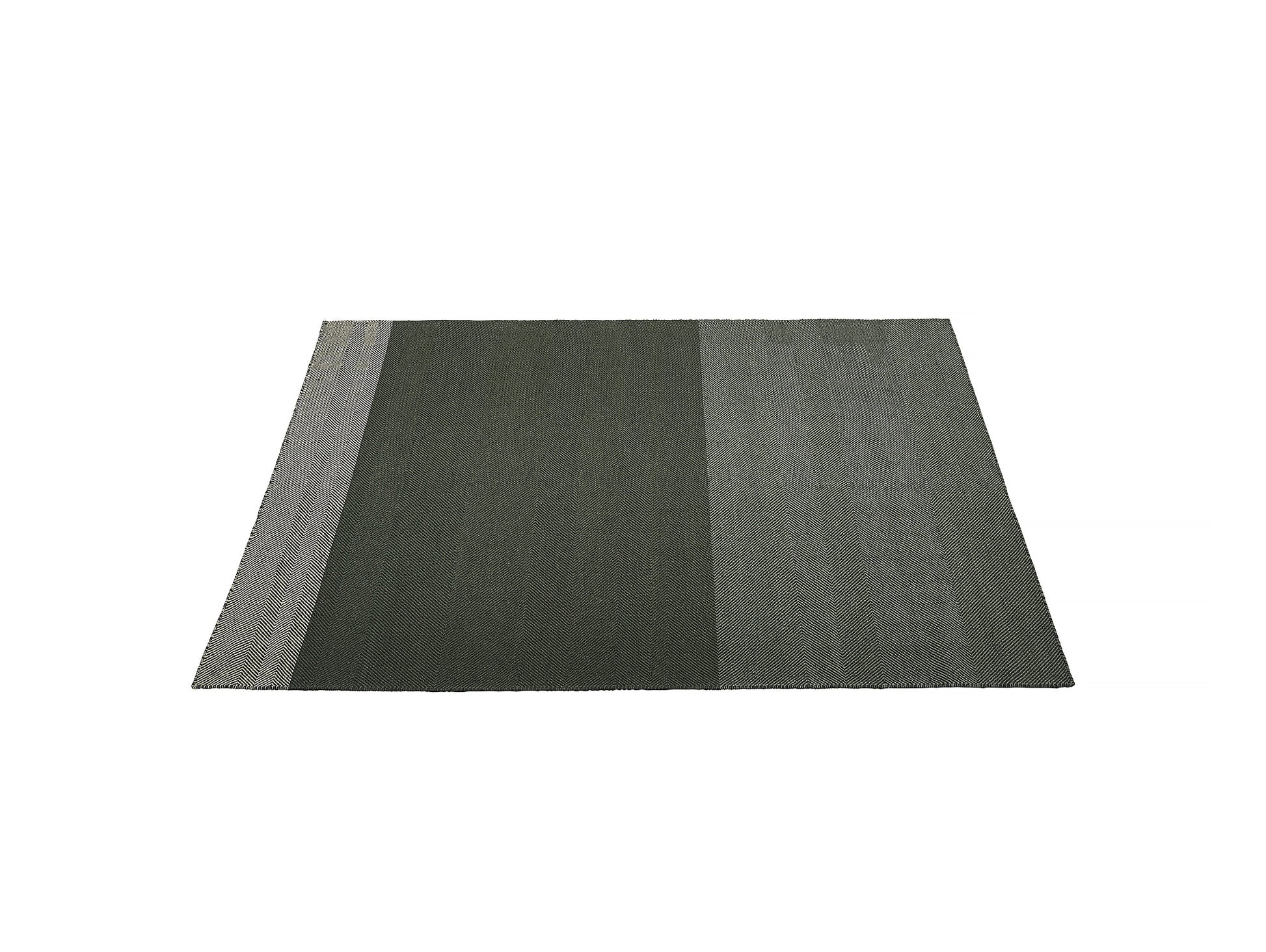 Small Dark Green Varjo Rug by Muuto