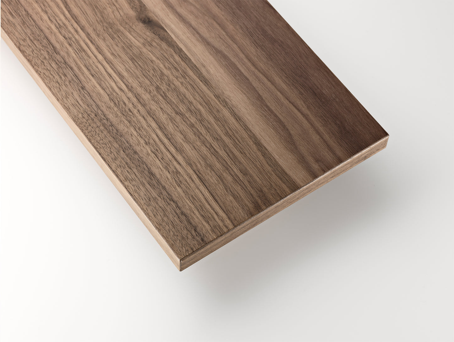 String Shelves, Walnut Detail